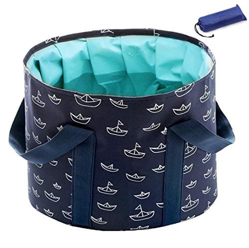 Collapsible Bucket for Soaking Feet, 25L Portable Travel Foot Bath Tub, Foot Soaking Bath Basin Portable, Foot Spa Soaking Feet Home Pedicure Basin Outdoor Camping