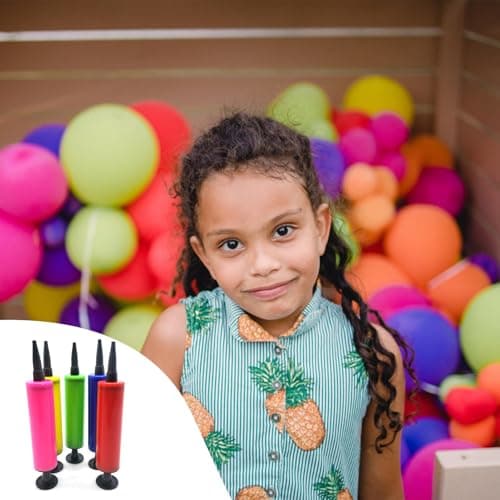 Balloon Hand Pump Portable, Small, Double-Action, Compact, Lightweight — view 3