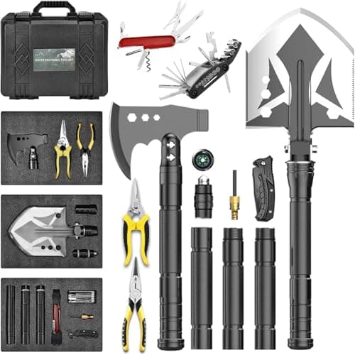 13PCS Survival Kit Camping Tools - Survival Gear and Equipment
