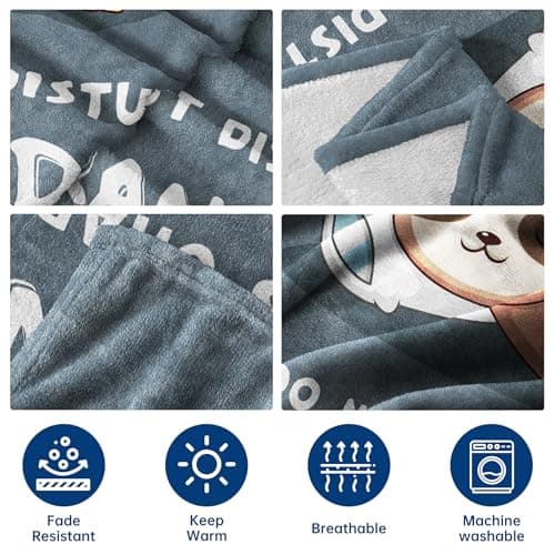 Grandad Gifts, Grandad Birthday Gifts, Flannel Blanket Gifts for Grandpa — view 6
