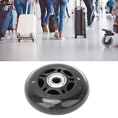 3in Replacement Wheels for Luggage Suitcase – Universal Suitcase Wheel Set with 608ZZ Bearings, Easy Install Casters for Hard Shell & Soft Shell Suitcases — view 6