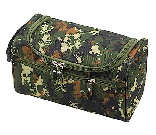 ONEGenug Toiletry Bag Travel Toiletry Bag Men & Women Cosmetic Bag for Hanging Wash Bag for Boys and Girls, Mosaic, Practical