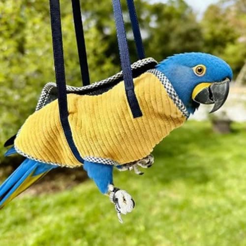 Portable Bird Carrier Bag, 2026 Escape Resistant Parrot Carrier Bag Harness for Small Medium Parrots, Cockatiel,Green-cheeked Conure (XL) — view 4