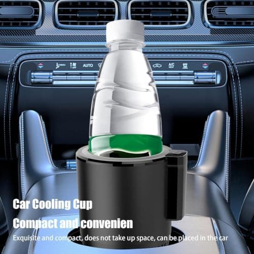 Car Cup Cooling Warmer - 12V Smart Hot Cold Drink Cup Holder — view 3