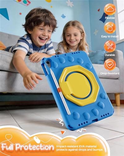 ProCase Kids Case for iPad 11th(A16)/10th, iPad Air 11" M4/M3/M2, Air 5/4th — view 3