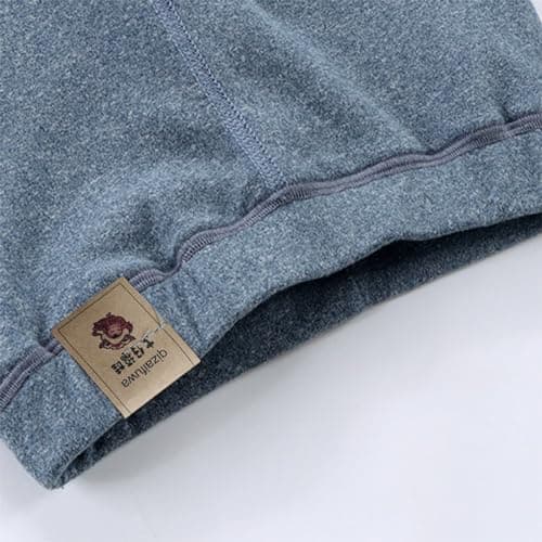 Baby Thermal Base Layer Pant Fleece Lined Leggings for Toddlers and Kids Boys Girls Footless Tights Infant Basic Solid Full Length Cotton Soft Legging (Grey, 12-18 Months) — view 3