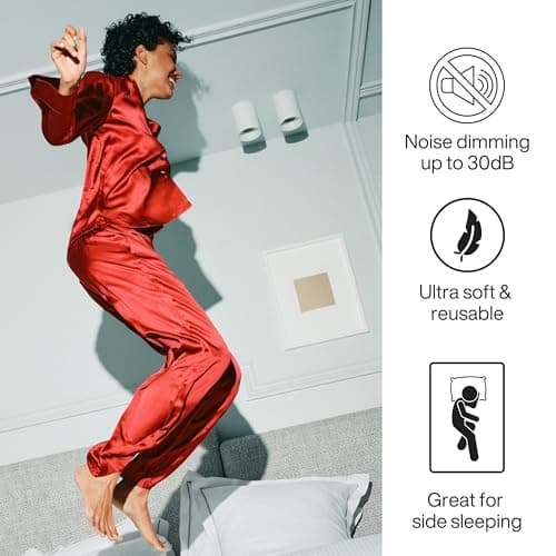 EarPeace Sleep Earbuds for Side Sleepers - 30dB, Standard Size — view 3