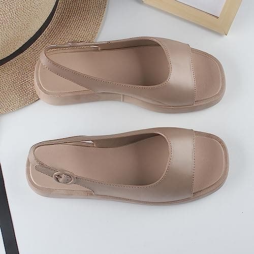 wide fit sandals for women sandals for women cushion walk supportive orthopedic plantar fasciitis relief long distance walking tourist travel city break white — view 5