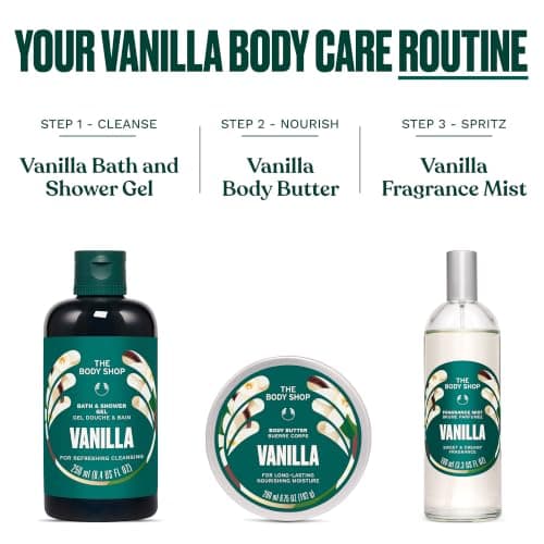The Body Shop Vanilla Body Butter, Rich Hydrating Moisturiser, 50ml — view 5