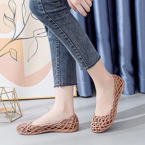 Womens Wide Fit Sandals UK Clearance Ladies Closed Toe Flat Sandals Summer Orthotic Slides Hollow out Shoes Casual Walking Sandal Lightweight Footwear Non Slip Slippers Lightweight for Travel — view 2