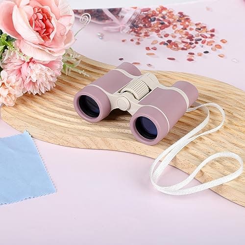 Kids Binoculars - Observer's Binoculars for Outdoor Sports, Bird Watching & Hiking - Purple — view 4