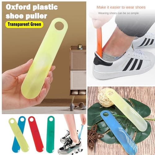 Travel Shoe Horn Horns Chausse Pied for Men Women Seniors, 4 Pack Colorful — view 4