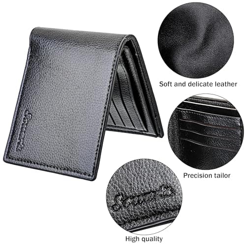 WOTENCE Gifts for Men Birthday Men's Gift Set Ideal for Father's Day Valentines Anniversary Presents for Him Men Dad（Black） — view 5