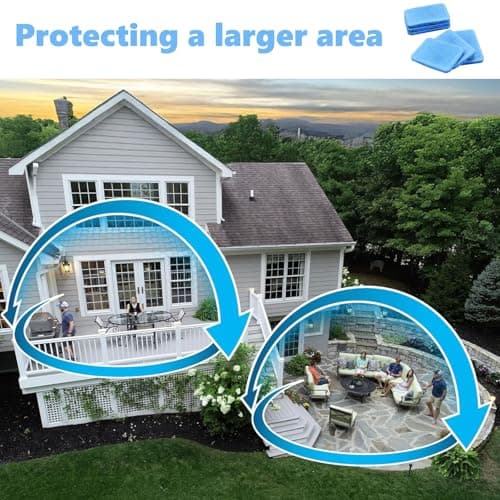 60 Pack Mosquito Repellent Tablets for Plug in, Electric Insect Killer Refill, Large Capacity for Summer Indoor Use — view 4