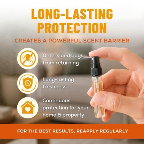 Essential Oil Bed Bug & Dust Mite Repellent - Makes 10L Mouse and Rat Deterrent Spray - Pet & Child Safe, for Beds, Sofas, Carpets, Floors & Fabrics - Spray Included — view 5