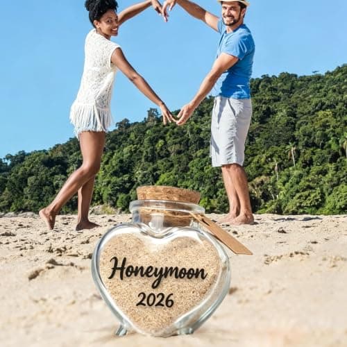 2026 Honeymoon Sand Keepsakes Jar with Heart Shape — view 6