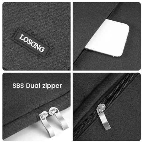 Losong Portable Monitor Case 15.6 Inch for Most 16.1/15.6" Portable Monitor — view 4