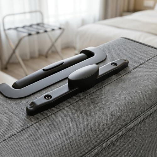 Housoutil Suitcase Handle Button Repair Kit for Luggage Handle Black Plastic Material with Antislip Surface Easy DIY Install to Restore Telescopic Function — view 5