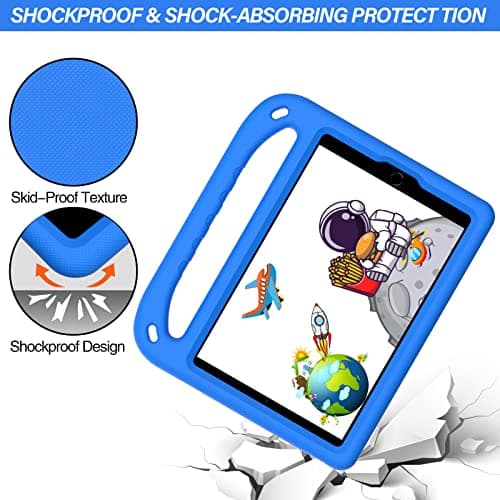 GOZOPO Kids Case for iPad mini 4th/5th Generation 7.9", Blue — view 4