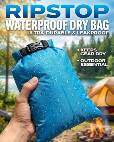 MOXTOYU 10 Pack Dry Bags Waterproof Dry Bag Set with 1.5L-15L Capacity, Storage Bags for Camping Outdoor Hiking Fishing Cycling Dry Sack Waterproof Rucksack Liner — view 4