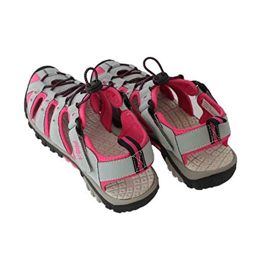 Women's Girls PDQ Walking Sandal Shoe Summer Hiking Beach Sports Sandals - UK6/EU39, Turquoise — view 3