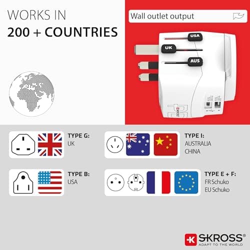 SKROSS PRO Light AC30PD - World, Universal Travel Adapter — view 4