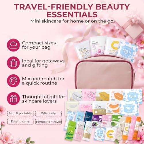 Avvchuy 29 Pcs Face Masks Set, Skincare and Face Mask Gift Kit for Women — view 2