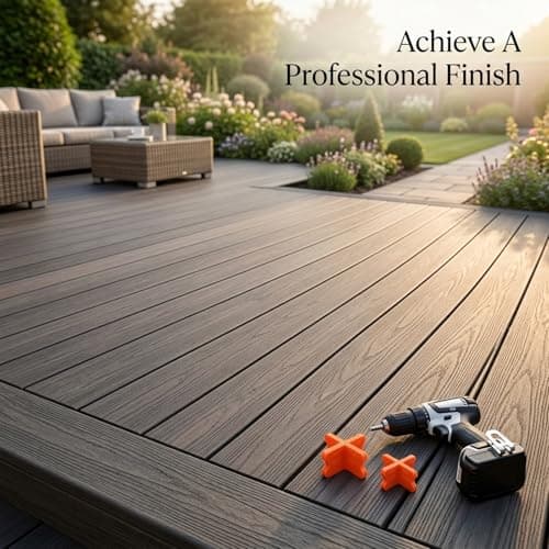 8 Pack Decking Spacers – Multi-Size Orange Deck Board Spacers Tool for Consistent Alignment – Four Gap Sizes 1/16" 1/8" 3/16" 1/4" – Spacers for Composite and Hardwood Patio Decking — view 6