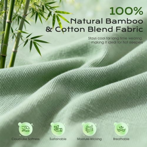 MUSICOZY Sleep Mask Headphones Bluetooth 3D Bamboo Cotton Sleep Headphone — view 2