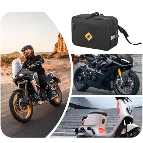 Motorcycle Saddlebags | Motorcycle Panniers Side Throw Over Saddle Bags | Waterproof 4.5L Duffle Luggage Tail Bag Motorcycle Seat Bag Large Capacity Side Saddle Bags — view 4