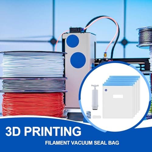 3D Printer Filament Bag - PP, Storage Vacuum Kit, Nylon Carbon Fiber Vacuum Compression Storage Dust Bag, Spool Storge Sealing Bags Kit | Pla Dryer Tool for Nylon Carbon Fiber Spools, Vacum — view 2