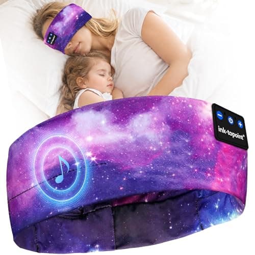 Cooling Sleep Headphones, Sleep Headband Headphones for Side Sleepers