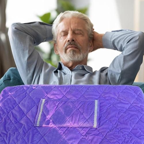 Battery Operated Heated Blanket - 60x80cm Washable USB 5V Rechargeable Heated Blanket, Soft Fleece Electric HeatedBlanket, Portable, Fast Heat-up, For Winter, Nap, Travel, Cold Weather — view 2