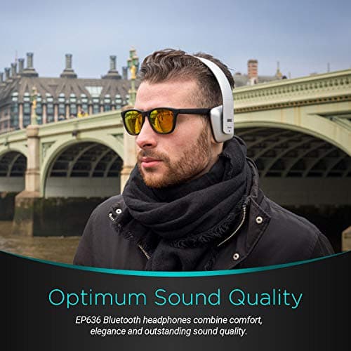 August EP636S Bluetooth 5.3 Wireless On-Ear Headphone with NFC & Microphone — view 6
