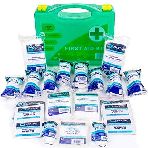 White Hinge Limited HSE Approved Wall Mountable Hard Case First Aid Kit 1-10 Person — view 2