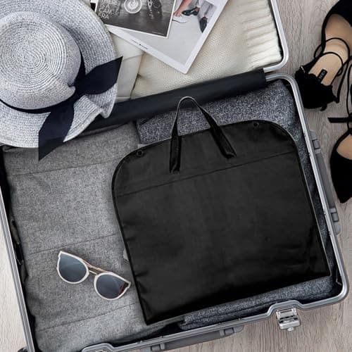 Suit Bags for Men, 2PCS Full Zipper Garment Bag, 60x120cm Suits Cover — view 6