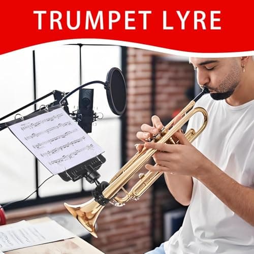Lyre for Trombone Easy Turn Portable Non-Slip — view 3