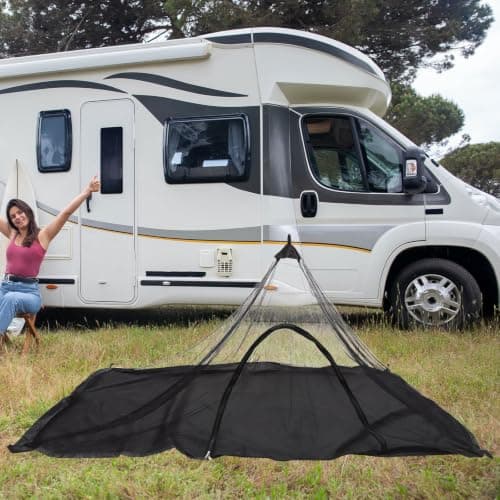 Triangle Net Tent Single Portable Camping Mosquito Net — view 4