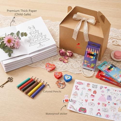 Eyoulife Kids Wedding Activity Packs for 10 Children — view 6