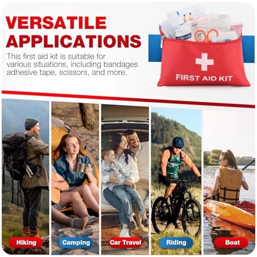 First Aid Kit, Travel Size Portable Emergency Medical Kit — view 6