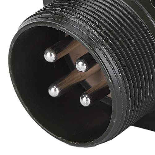 Aviation Socket 4 Pin, Industrial Grade Alloy Equipment Plug, 2.2KW 5.5KW Power Military Standard Connector for Motors and Hardware Tools, High Temperature with Wear Proo — view 6