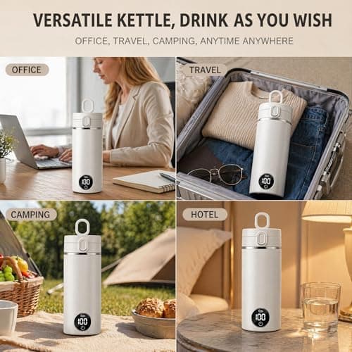 Travel Kettle 500ml, Portable Kettle,Portable Electric Kettle,Auto Shut-Off — view 6