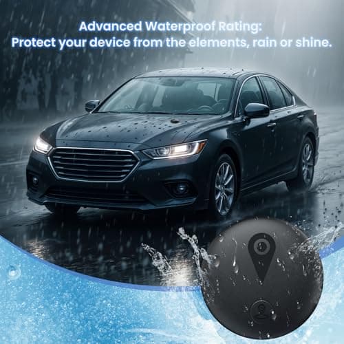 GPS Tracker for Vehicles, Mini Car Tracker Tag with App, No Monthly Fee — view 5