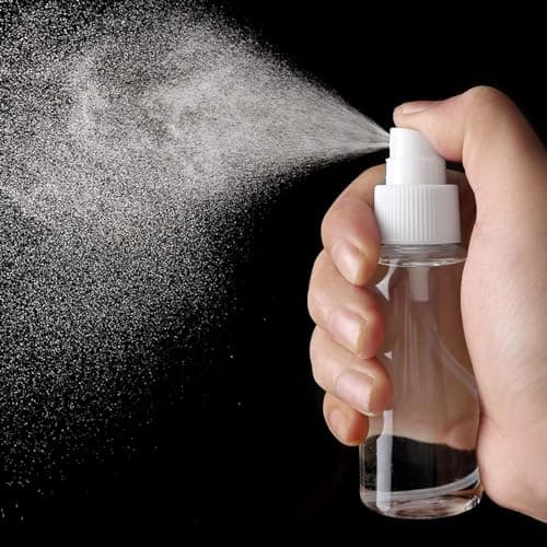 Fine Mist 7 Pack 50ml Refillable Plastic Bottles, Mini Spray Bottles Transparent Plastic Holiday Travel Bot (50ML) — view 6