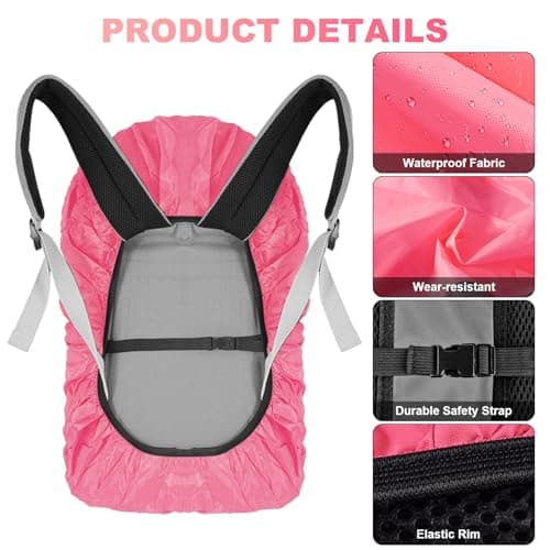 LAMA 1 Pack Waterproof Backpack Rain Cover for Size L 45L–55L Rucksack — view 3