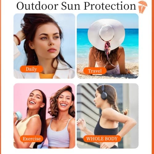120ml Reef Safe Sunscreen SPF 50,Mineral Sunscreen Spray for Face & Body — view 4