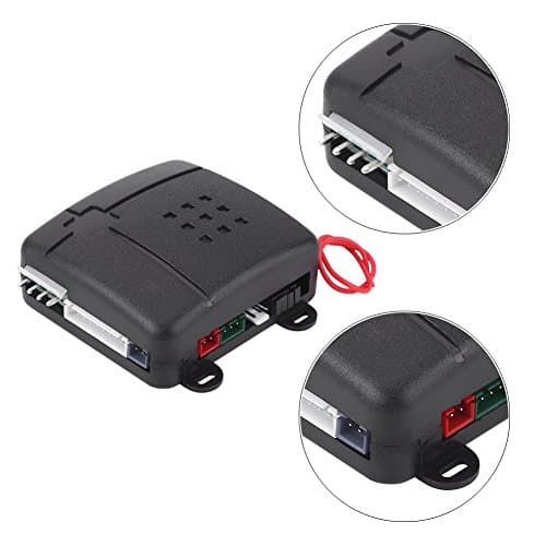 Universal Car Alarm System, Security Protection System Immobilizer Kit, Wireless Anti-theft Keyless Entry with 2 Remote Controls Siren — view 6