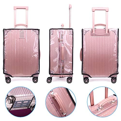 2 Pieces Clear PVC Suitcase Cover, 28 Inch Suitcase Cover Protectors — view 6