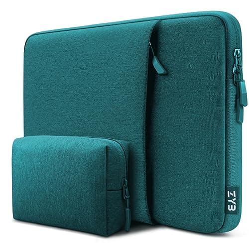 ZYB 16 Inch Laptop Sleeve Case,Shockproof Waterproof Notebook Case 16 Inch for 2021-2026 MacBook Pro 16 M5 M4 M3 M2 M1,16" Laptop Lenovo ThinkBook/IdeaPad HP Dell ASUS Acer Chromebook etc-Teal