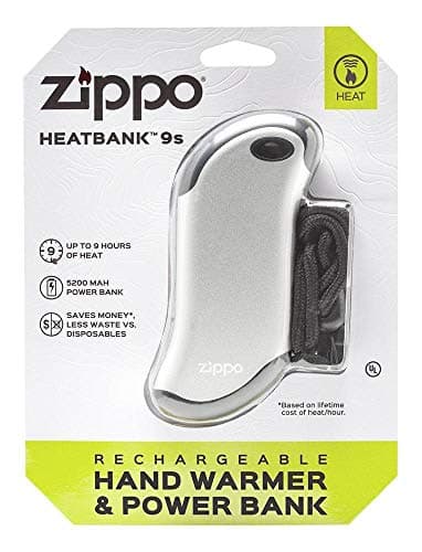 Zippo Silver HeatBank 9s Rechargeable Hand Warmer — view 6
